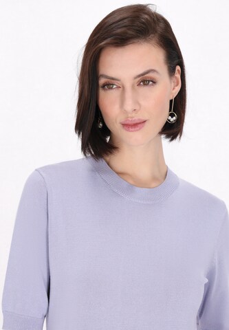 usha BLACK LABEL Свитер в Лиловый