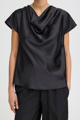 Chemisier 'IKRAM ' b.young en noir
