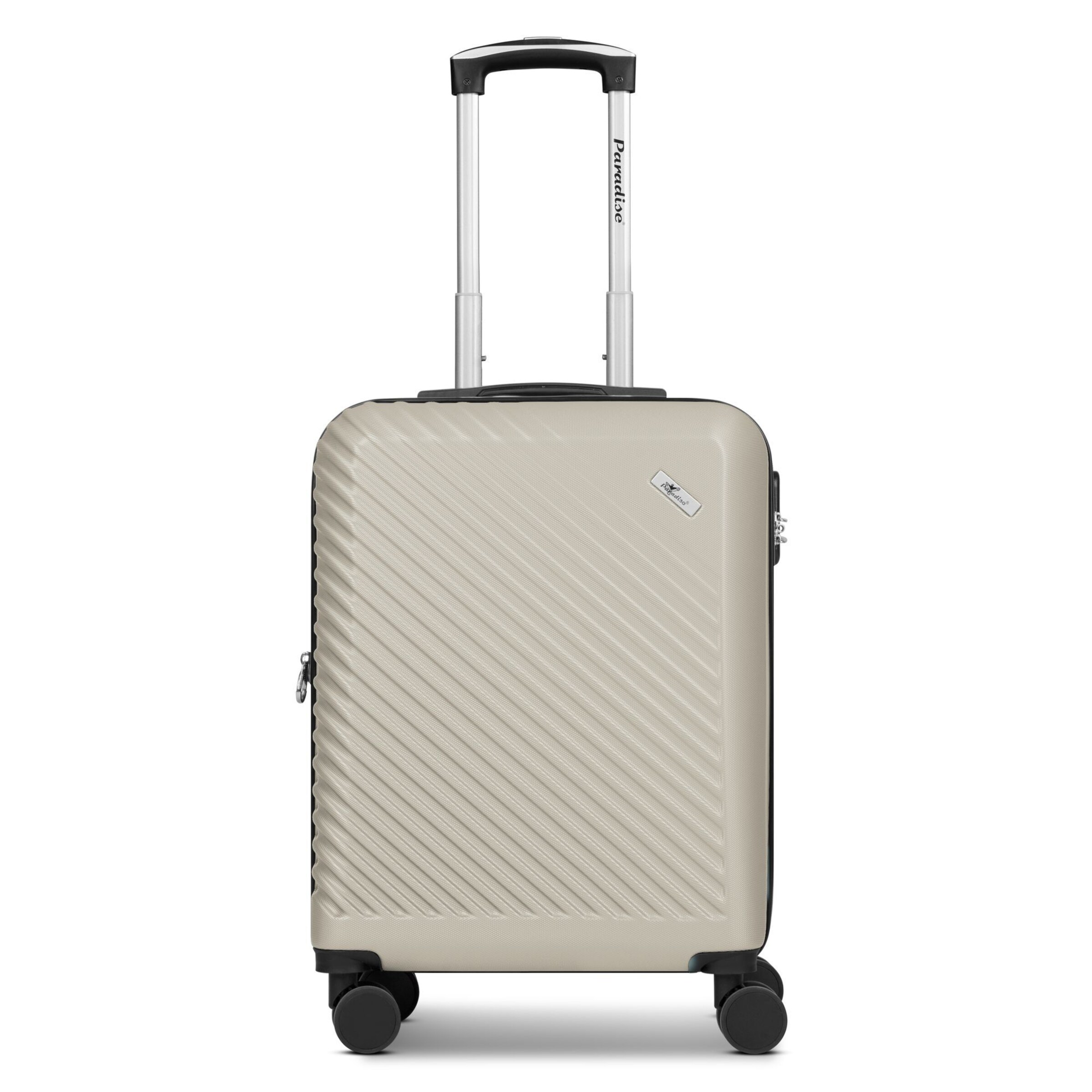 CHECK.IN Trolley 'Paradise 2.0' in White: front