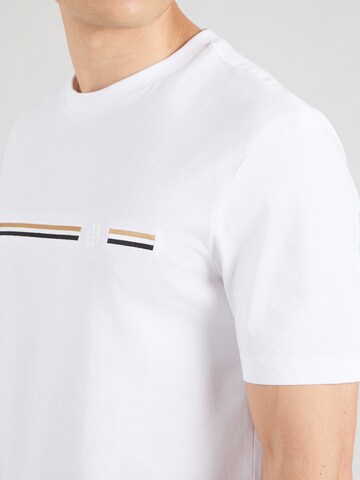 Tricou 'C-Taut' de la BOSS pe alb
