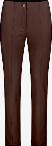 Pantalon Betty Barclay en marron : devant