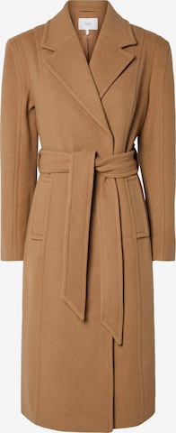 Manteau mi-saison 'YASKALI' YAS en marron : devant