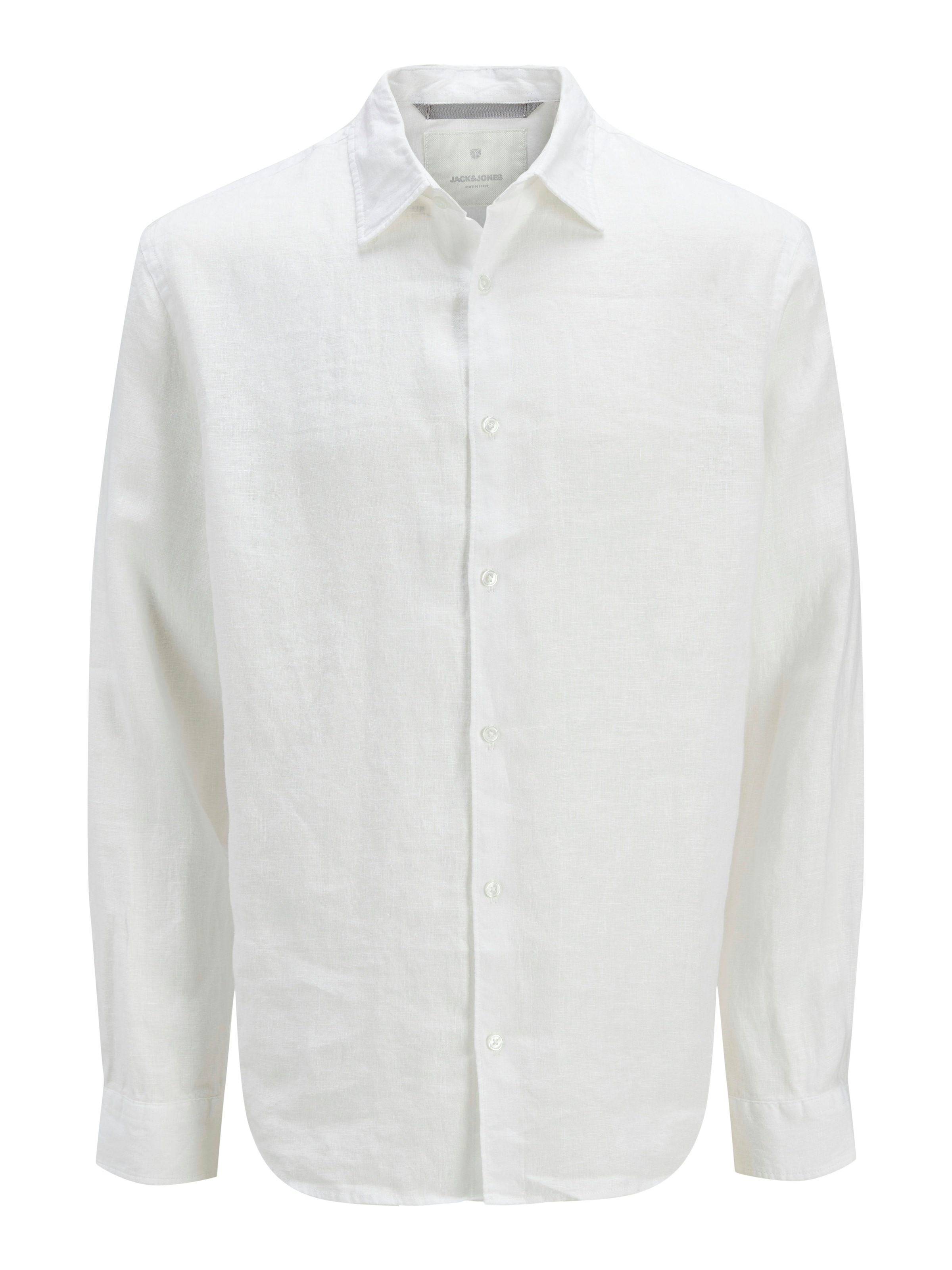 JACK & JONES Button Up Shirt 'JPRCCLawrence' in White: front