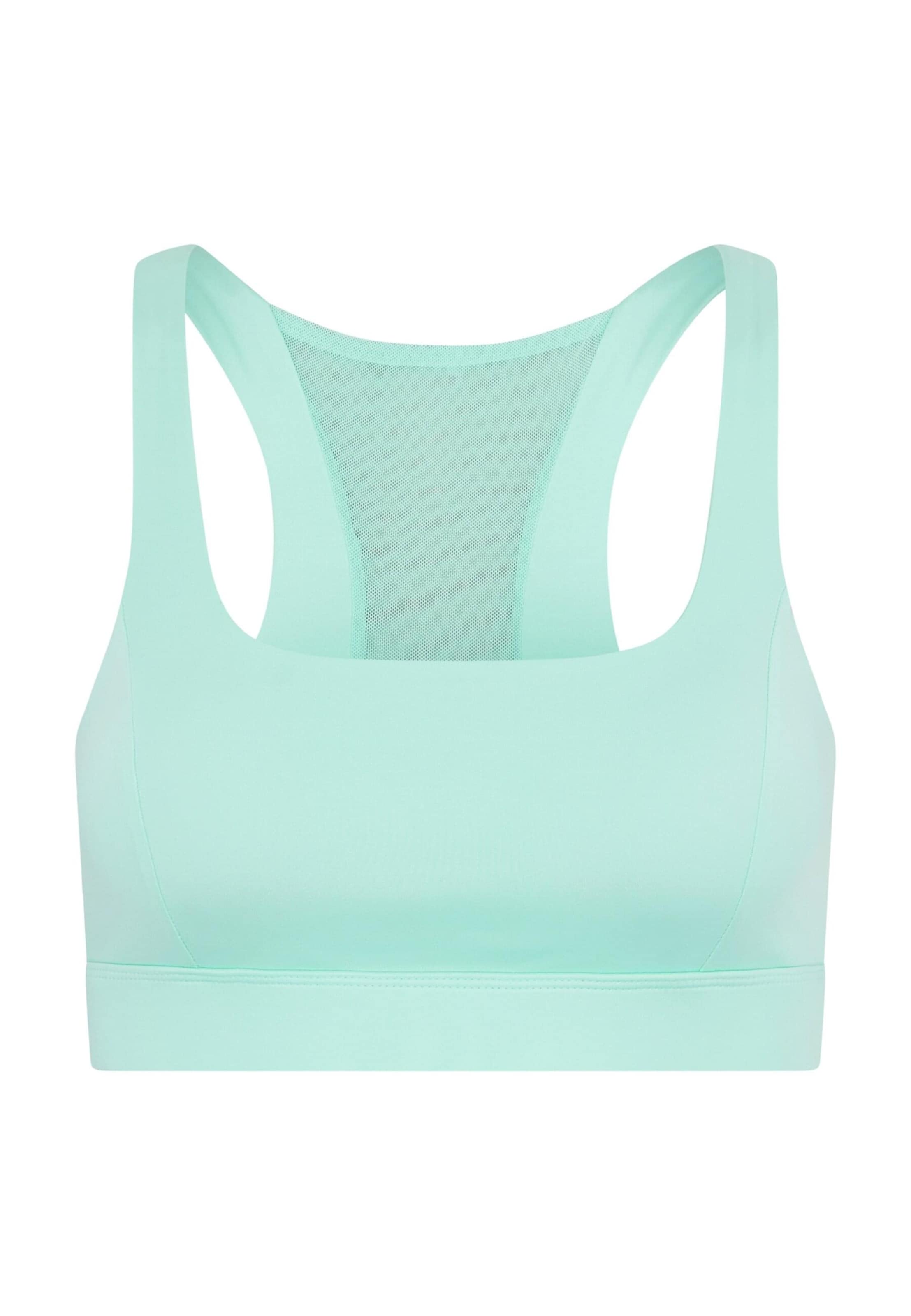Bustier Soutien-gorge de sport 'Padma' Born Living Yoga en vert : devant