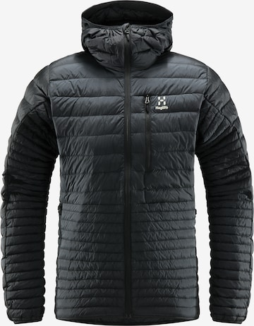 Haglöfs Performance Jacket 'Micro Nordic' in Black: front