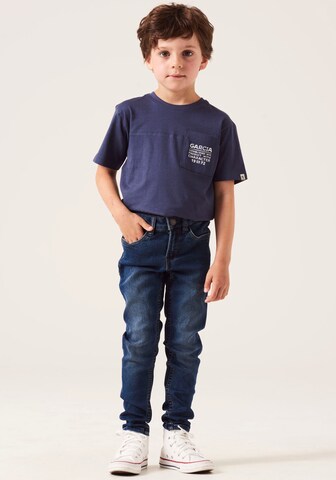 GARCIA Slimfit Jeans 'Xevi' in Blauw