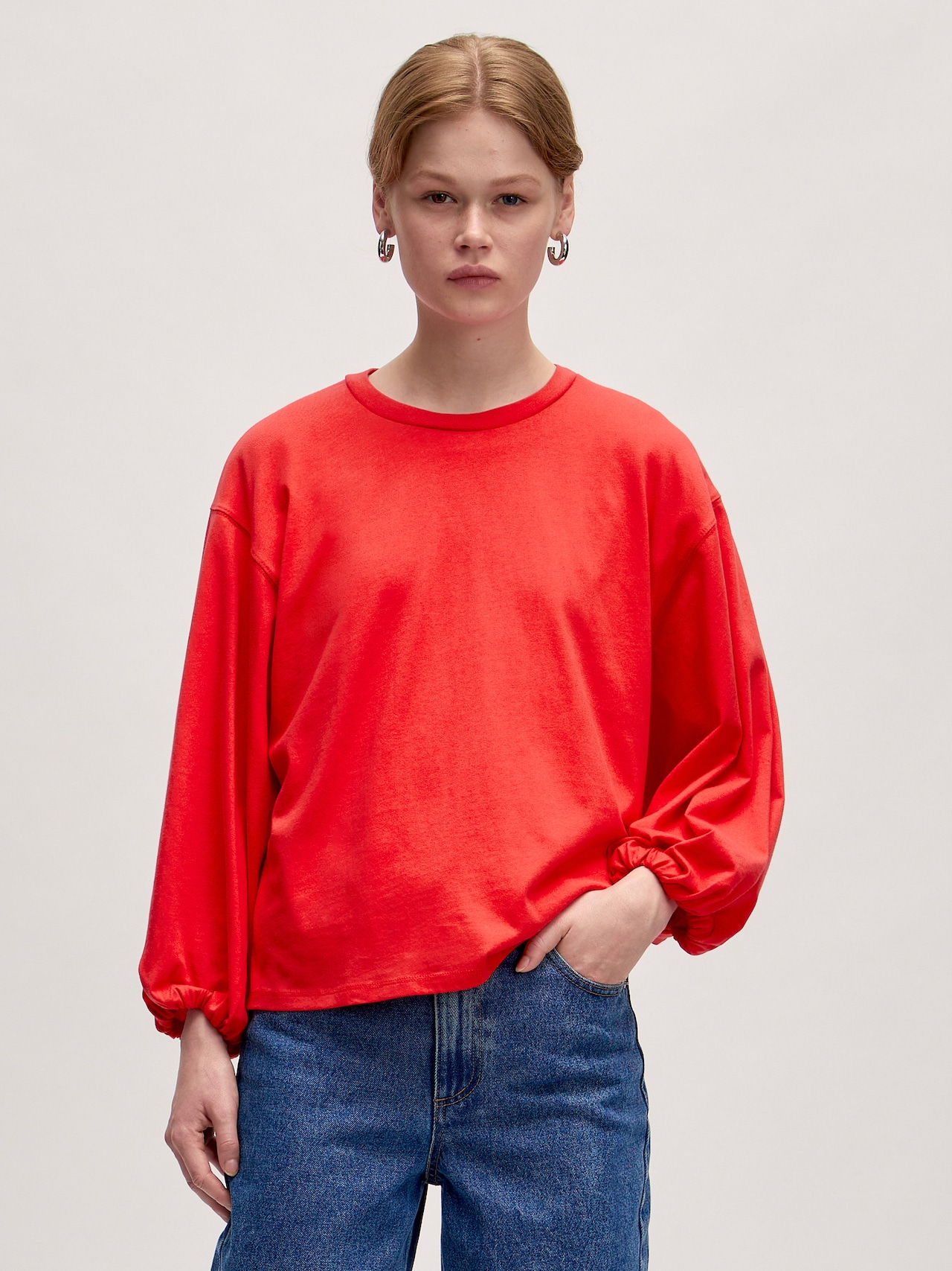 EDITED Shirt 'Invana' Rood