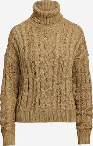 Pull-over 'Furqan' Lauren Ralph Lauren en or : devant