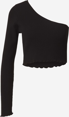 Monki Shirt in Black: front