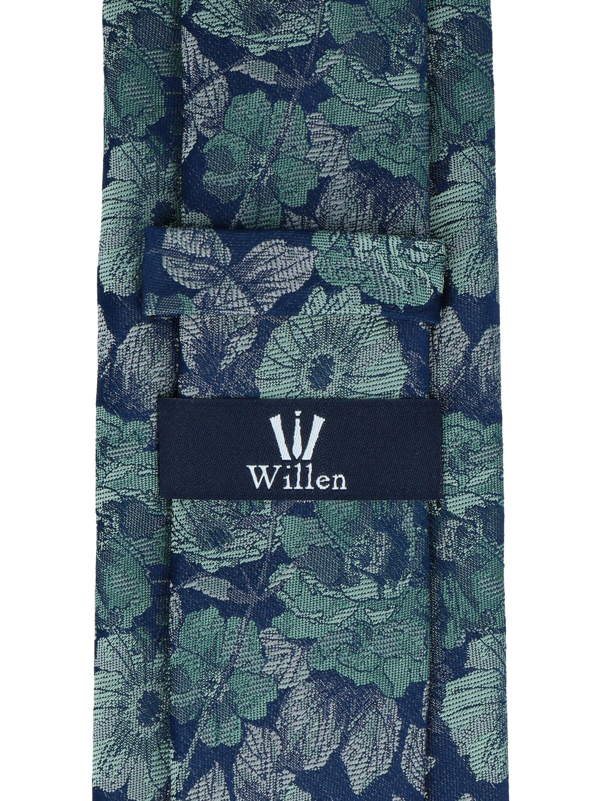 WILLEN Tie 'Millefleur' in Green