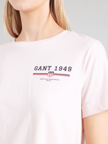 GANT Μπλουζάκι σε ροζ