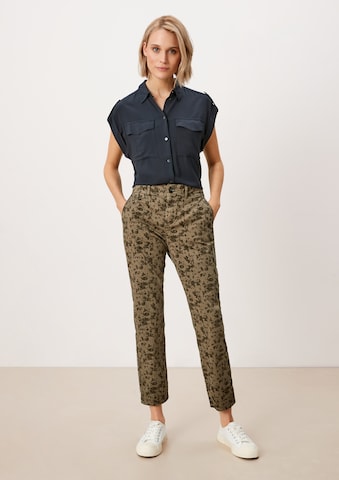 Regular Pantalon s.Oliver en vert