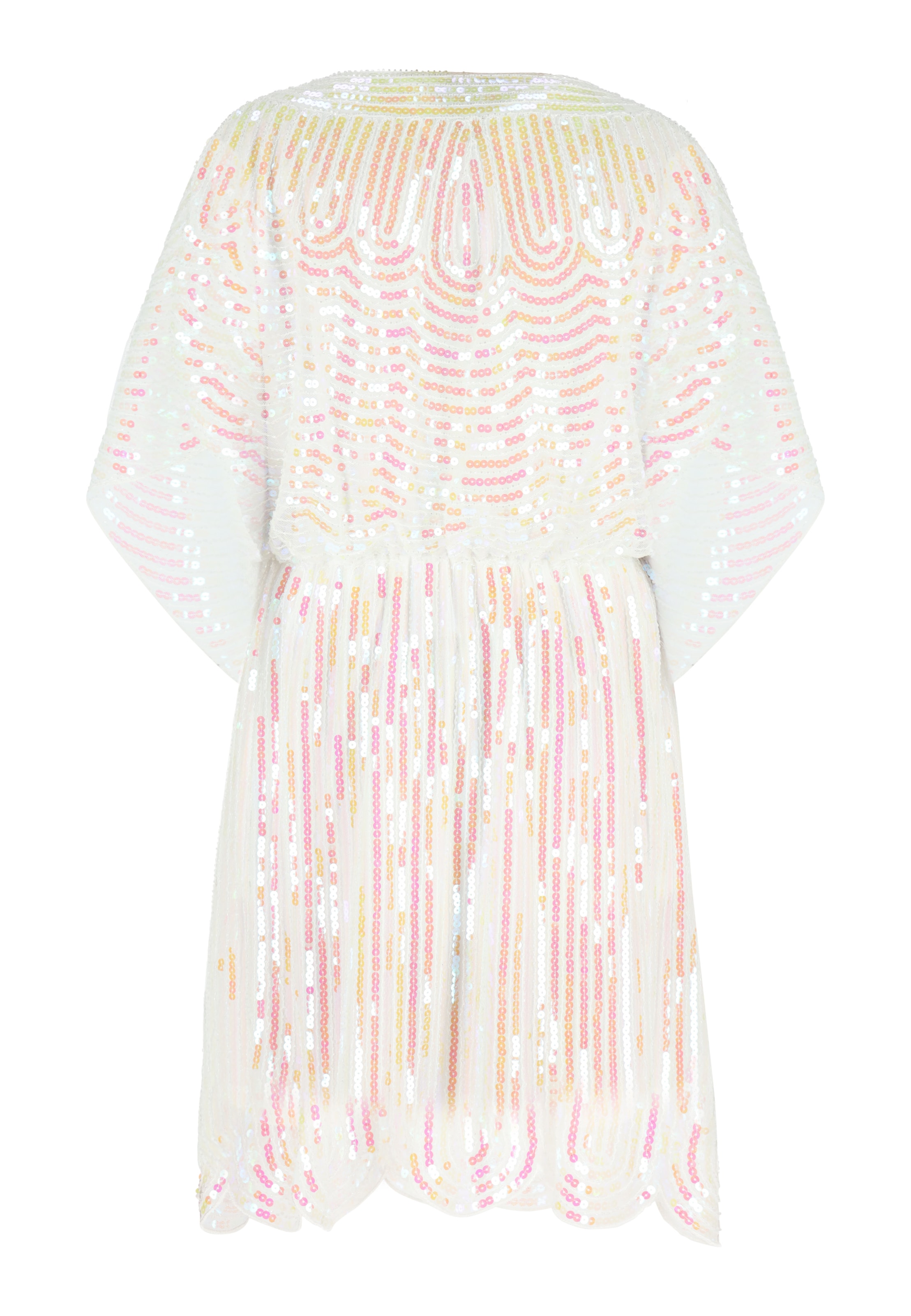 Robe de cocktail NAEMI en blanc