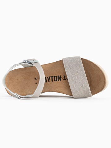 Sandalo 'Monaco' di Bayton in argento