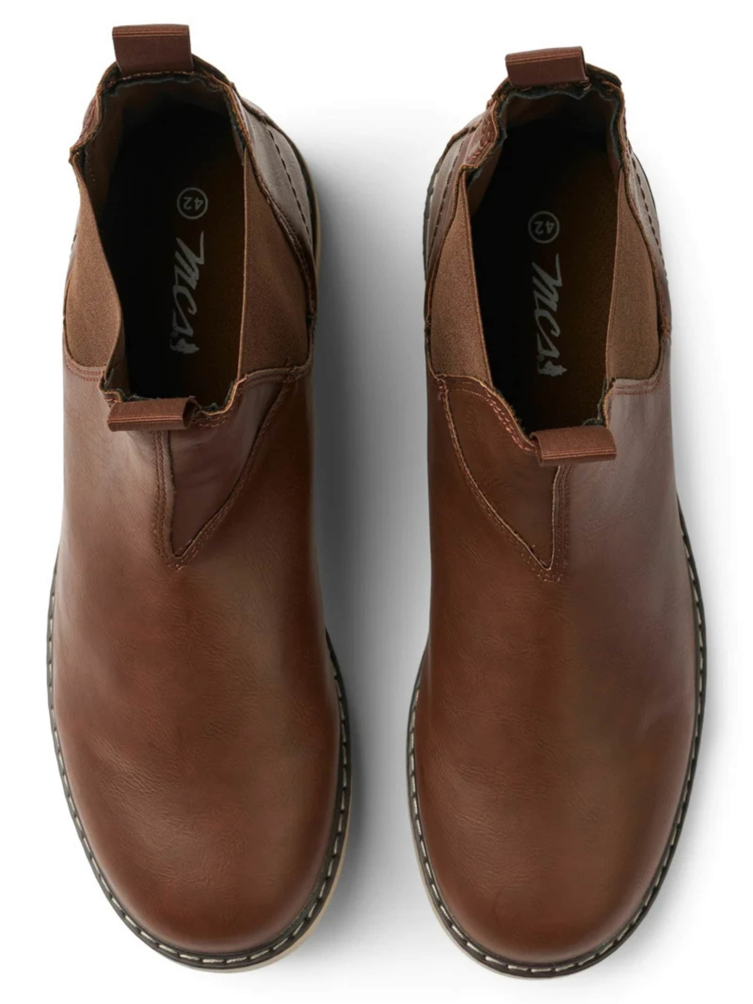 MCS Chelsea boty – hnědá