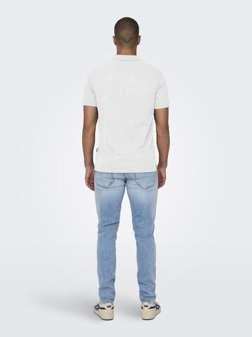 T-Shirt 'Tray' Only & Sons en blanc