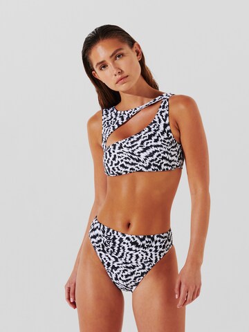 Karl Lagerfeld Bustier Bikinitop in Zwart