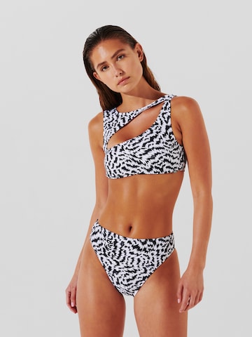 Karl Lagerfeld Bustier Bikinitop in Zwart