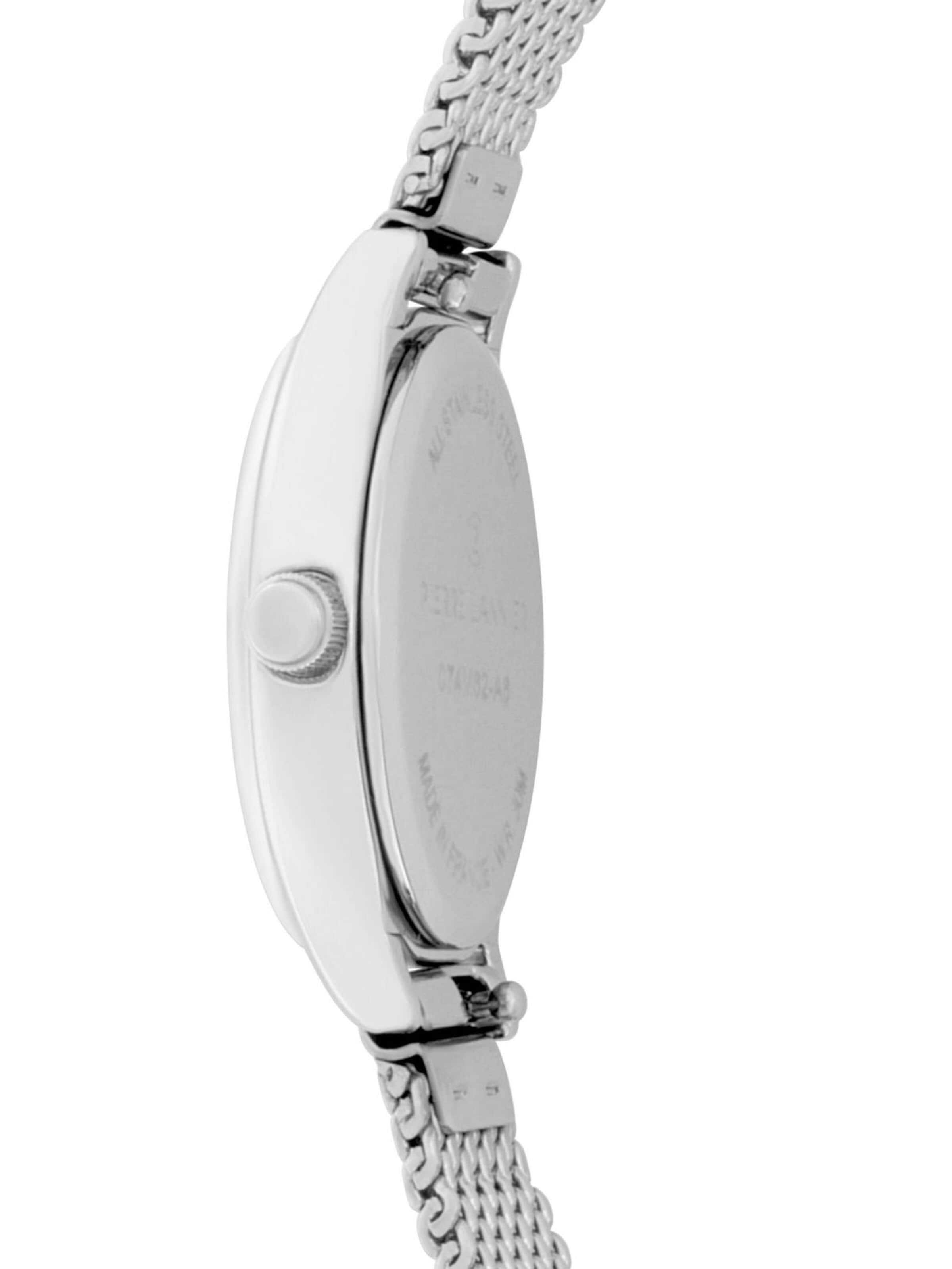 Pierre Lannier Analoog horloge 'Watch Ovalia' in Zilver