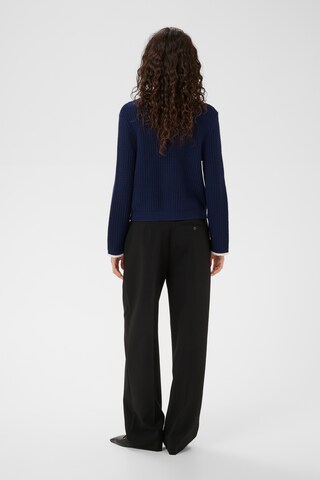 Cardigan 'Nobilo' SOAKED IN LUXURY en bleu