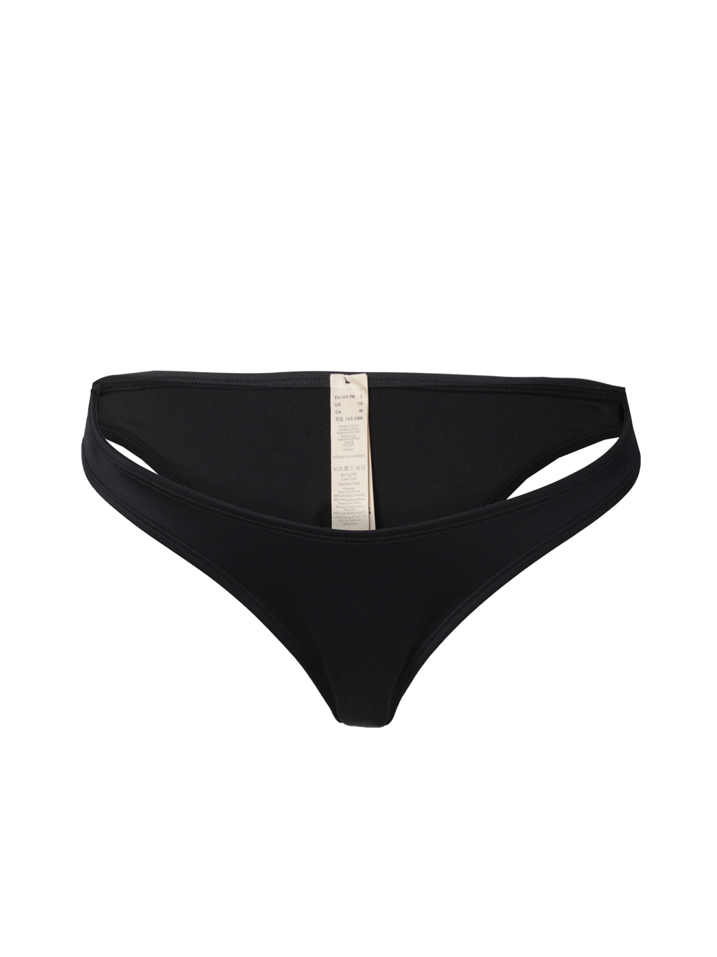 Dorina Bikini hlačke 'Fiji' | črna barva: sprednja stran