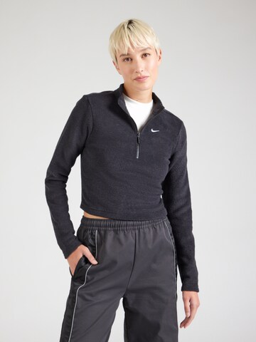 Nike Sportswear Shirt 'Phoenix' in Black: front