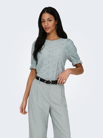 ONLY Bluza 'ONLNEW SMILLA' | zelena barva: sprednja stran