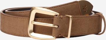 Calvin Klein regular Ζώνη σε καφέ: μπροστά
