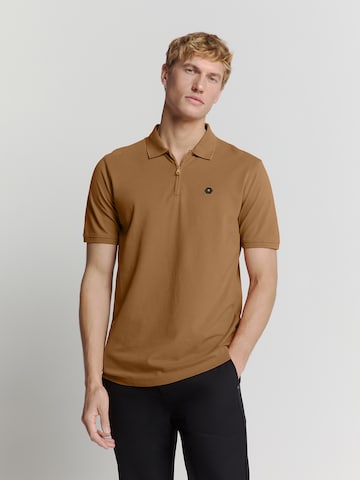 No Excess Shirt in Brown: front