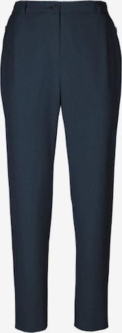 Goldner Regular Pants 'Carla' in Blue: front