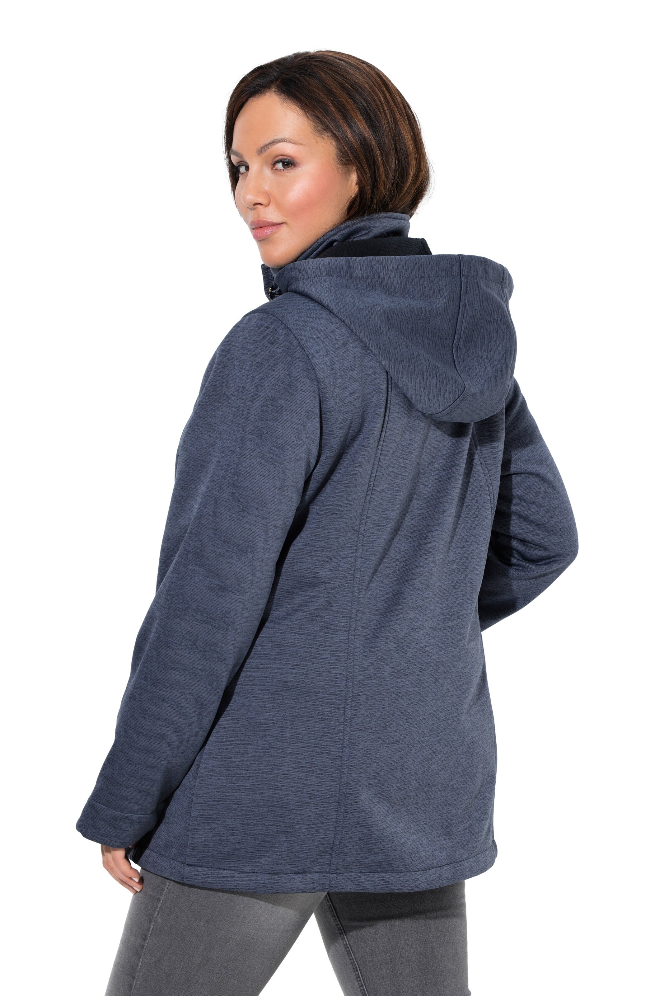 Ulla Popken Outdoorjas in Blauw