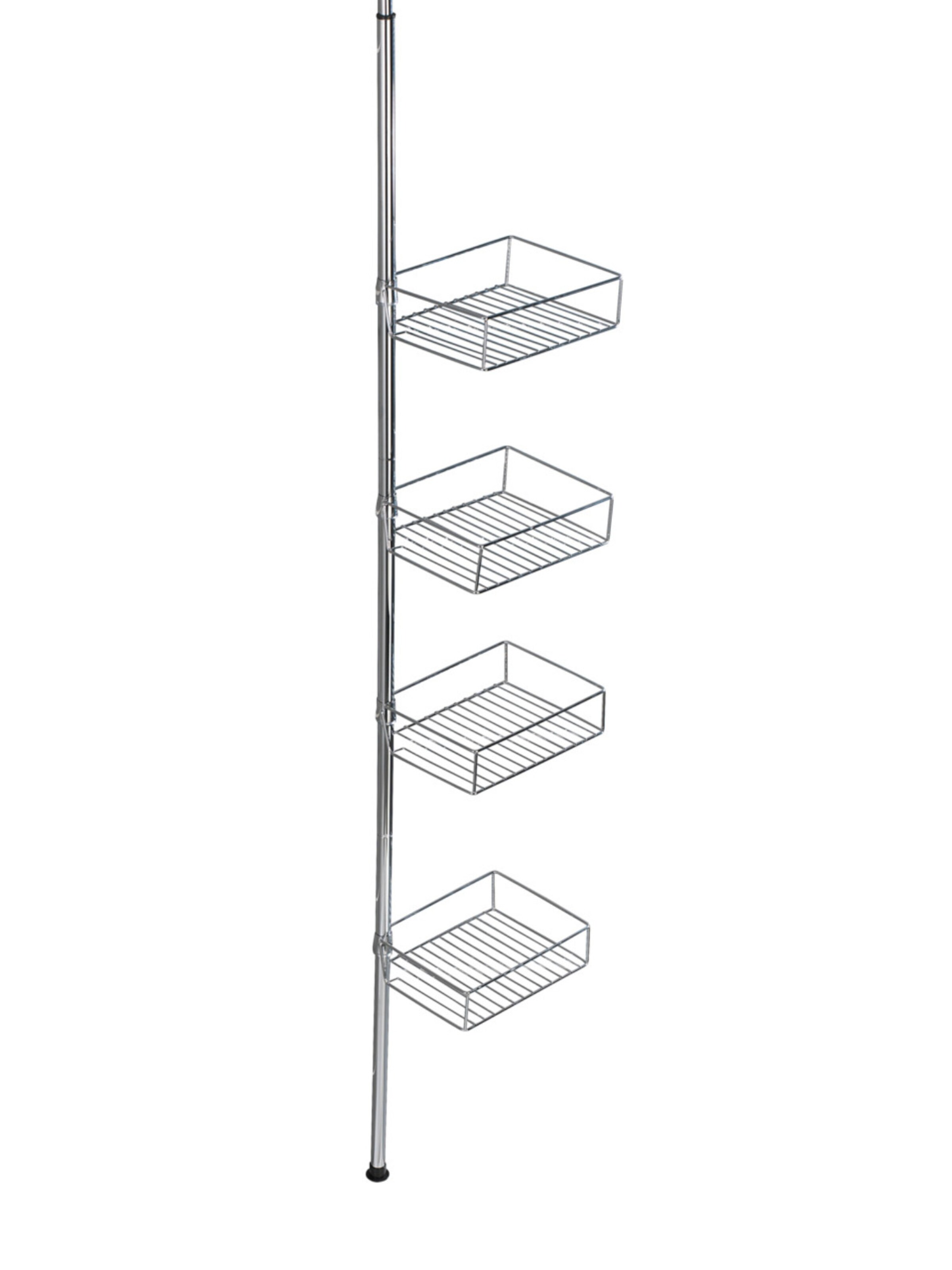 Wenko Shower Accessories 'Domaso' in Silver