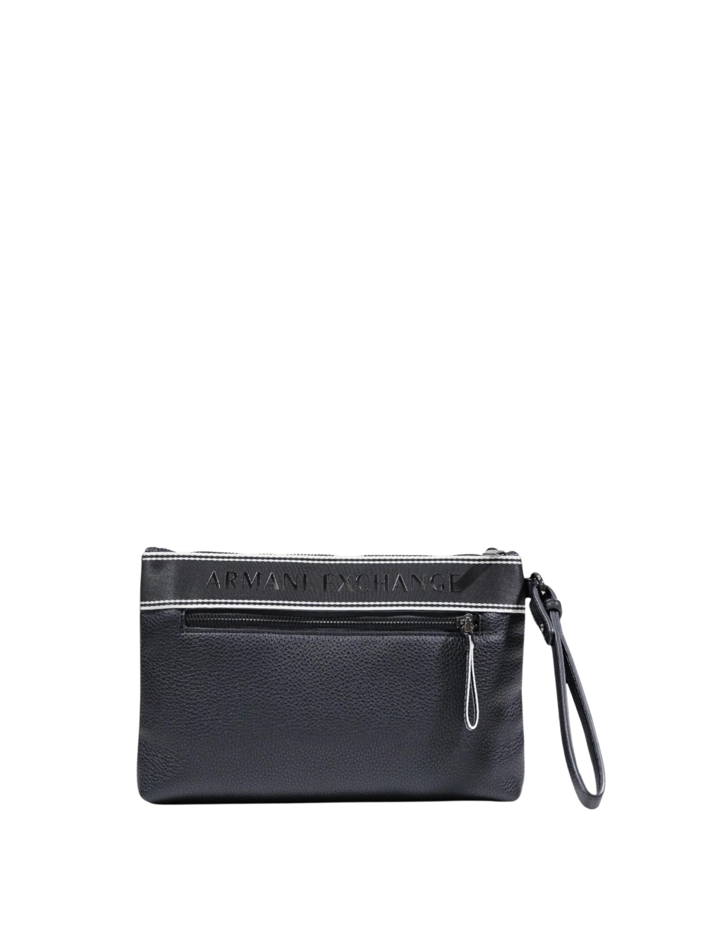 Nécessaire 'XM002835' di ARMANI EXCHANGE in nero: frontale
