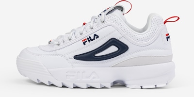 FILA Platform trainers 'DISRUPTOR CB' in marine blue / Red / White, Item view