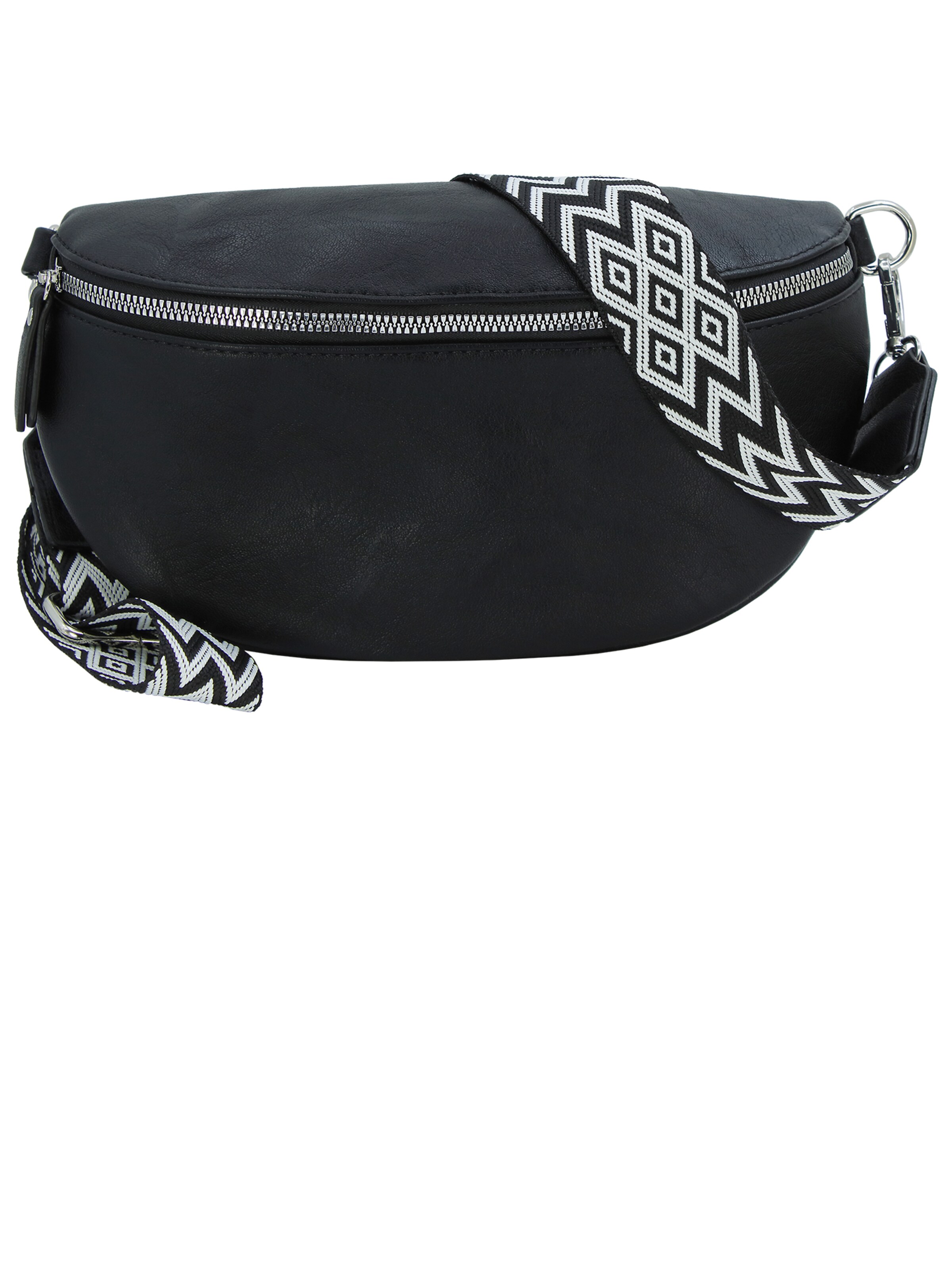 Jennifer Jones Gürteltasche‌‌ in Schwarz: Vorderseite