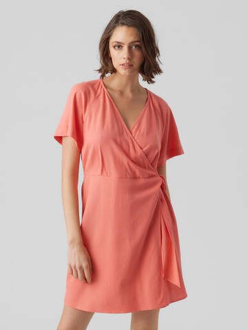 VERO MODA Kleid 'MYMILO' in Pink: predná strana