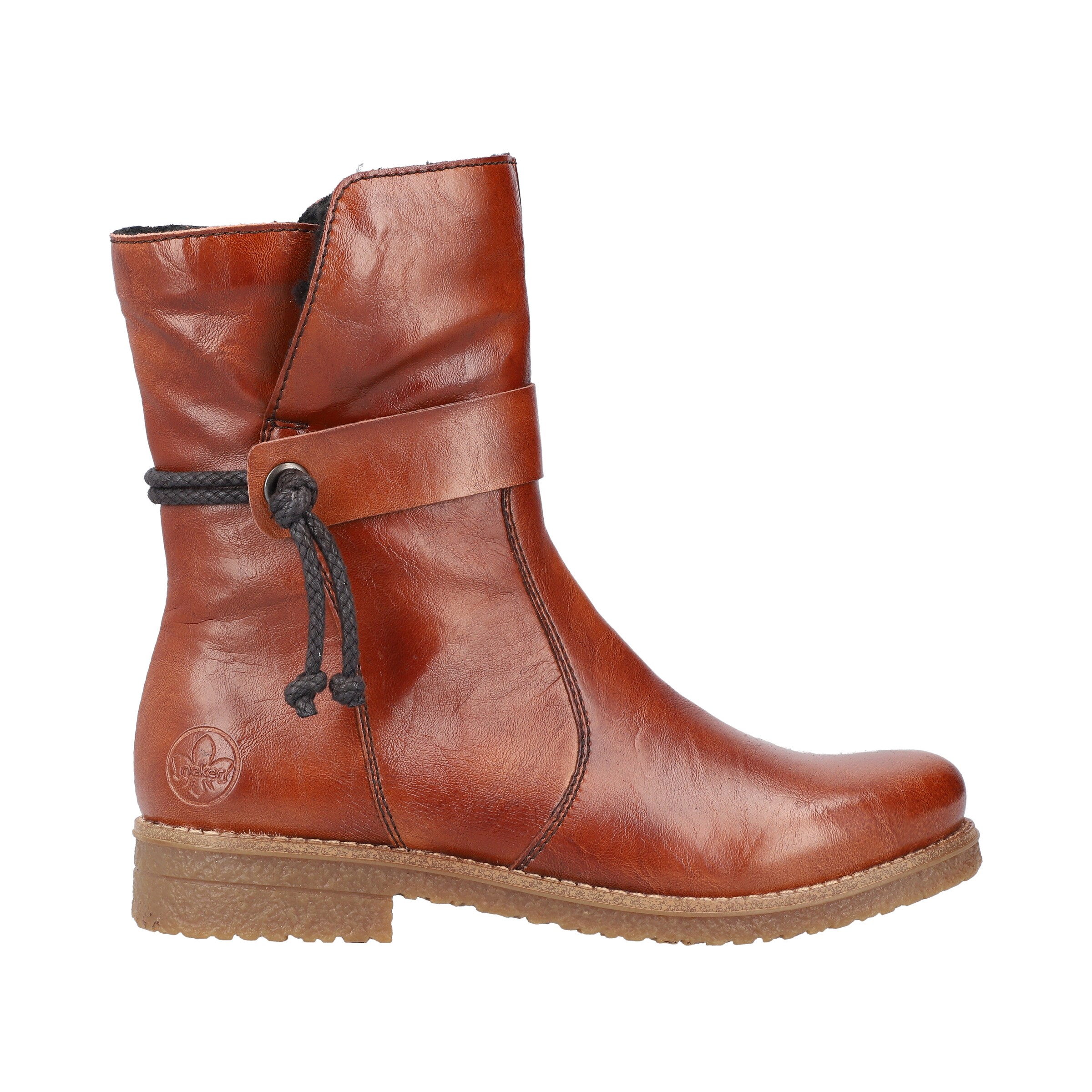 Rieker Enkellaarsjes in Bruin