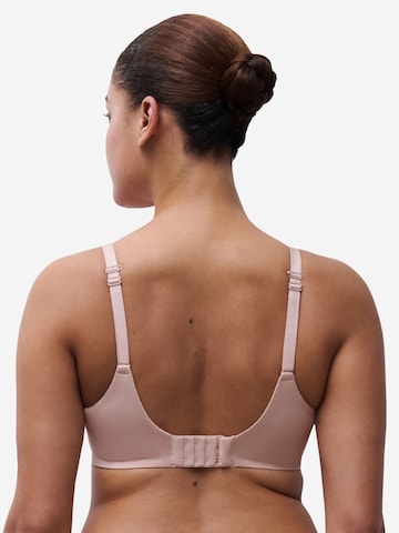 Chantelle T-shirt Bra 'Glaze' in Beige