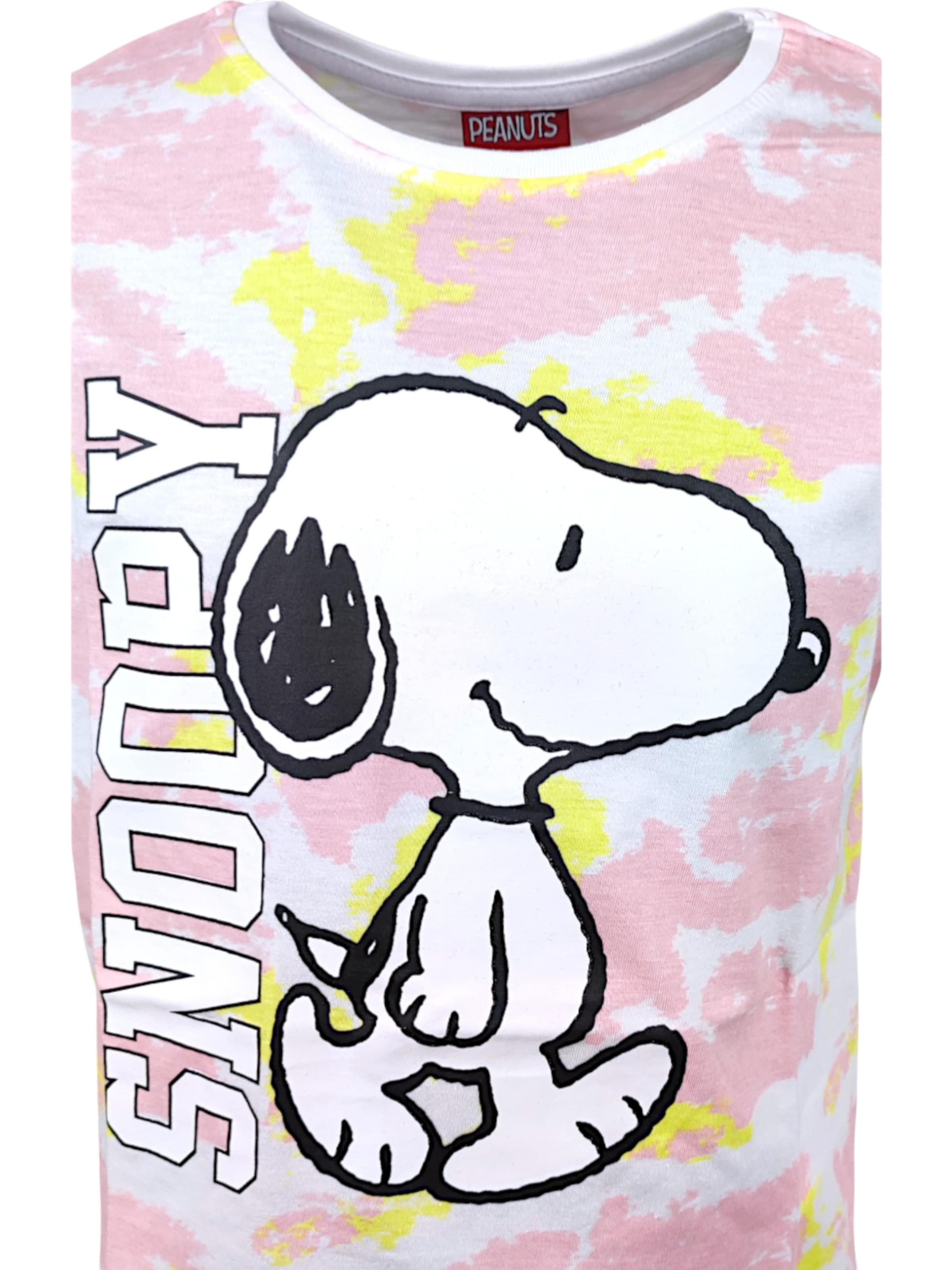 Snoopy & Die Peanuts Shirt 'Peanuts Snoopy' in Pink