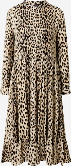 Rochie tip bluză 'Celine' Zwillingsherz pe bej / maro deschis / negru, Vizualizare produs
