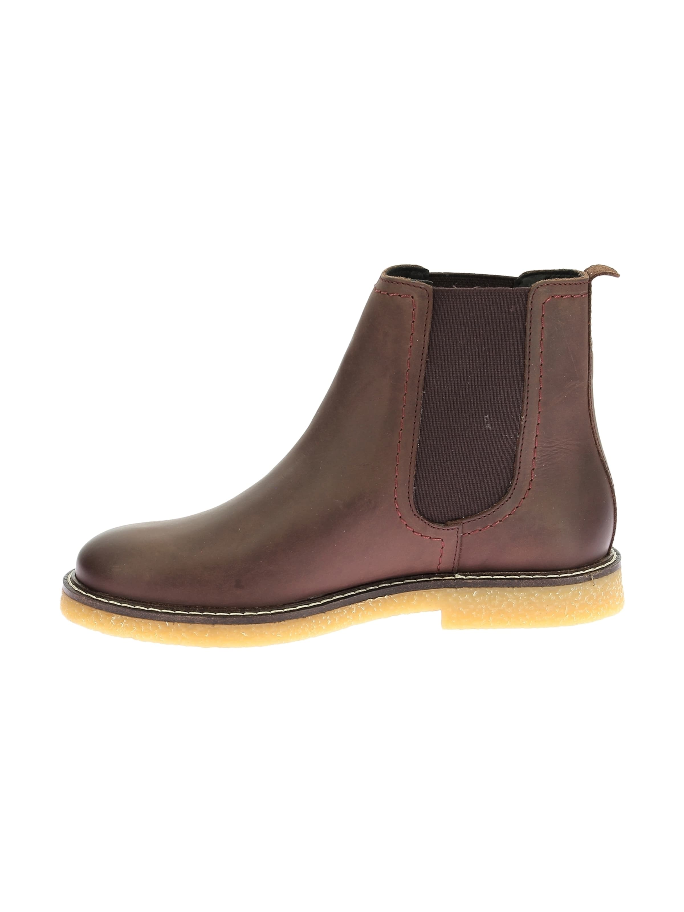 Kickers Ankle Boots 'Lederstiefeletten Kick Lorel'‌‌‌‌‌‌‌‌ in Braun: Vorderseite