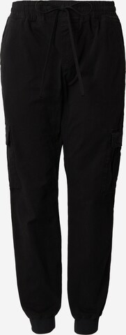 DAN FOX APPAREL Tapered Hose 'Mats' in Schwarz: predná strana