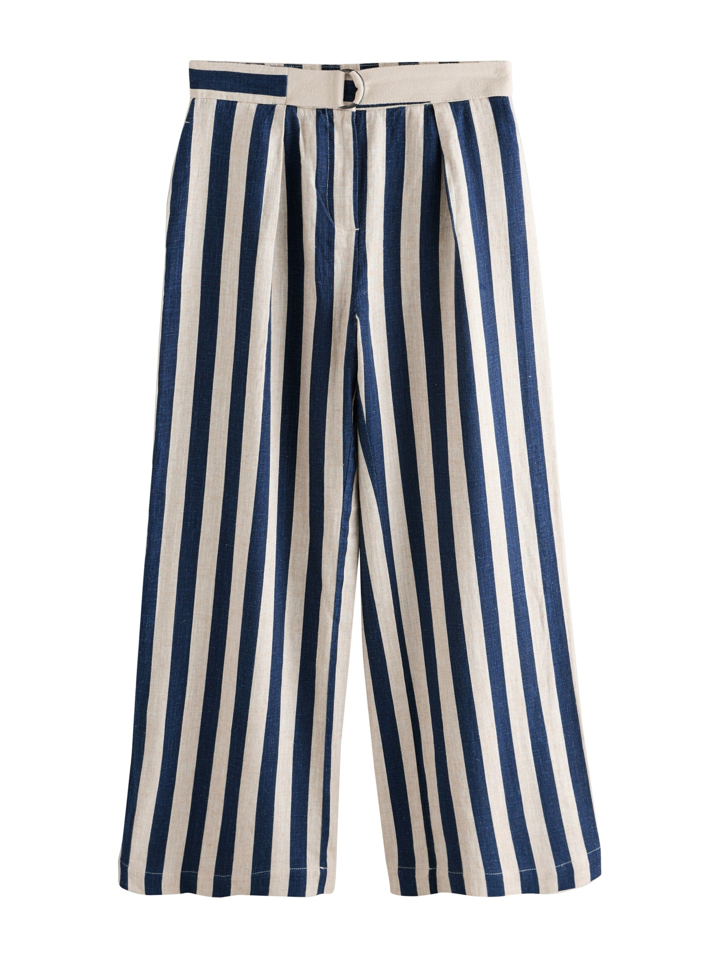 Next Wide Leg Hose in Blau: Vorderseite