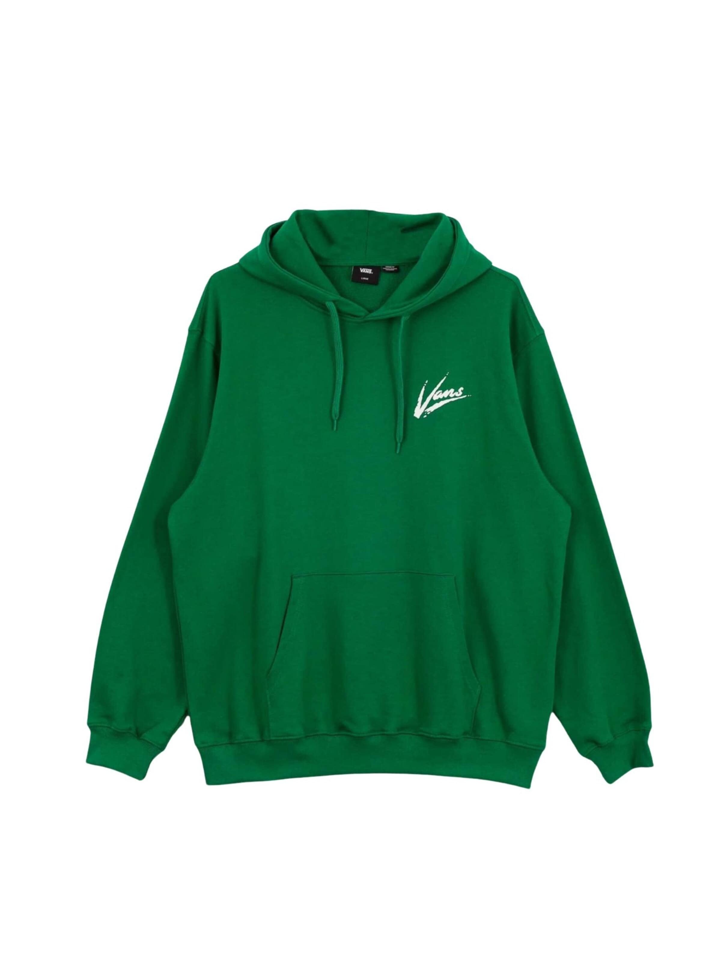 VANS Bluzka sportowa 'BRUSH SCRIPT' w kolorze zielony: przód