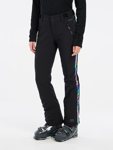 PROTEST Slimfit Sportbroek 'PRTCOCOS' in Zwart