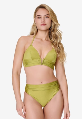 Triangle Bikini LingaDore en vert : devant