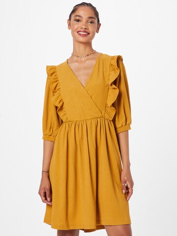 OBJECT Dress 'Carolyn' in Yellow: front