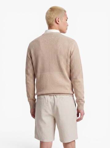 JACK & JONES Pulóver 'JJCARL' - bézs