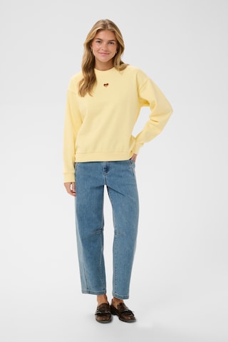 Sweat-shirt 'SZNachina' SAINT TROPEZ en jaune
