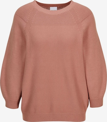 Pull-over MADELEINE en rose : devant